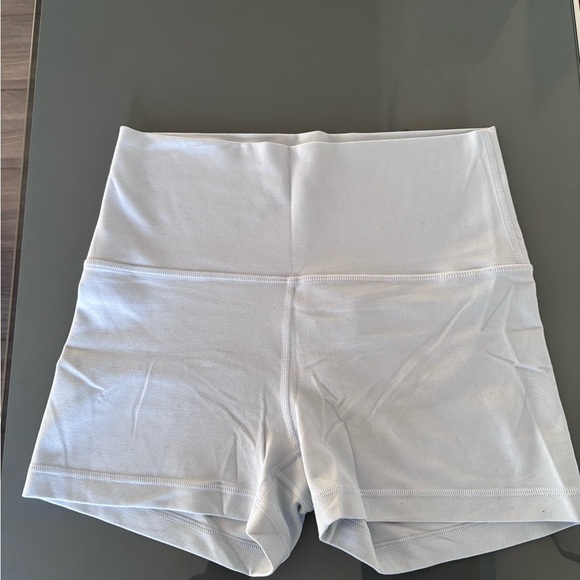 TNA Pants - TNA Butter Light Blue High-Waisted Shorts